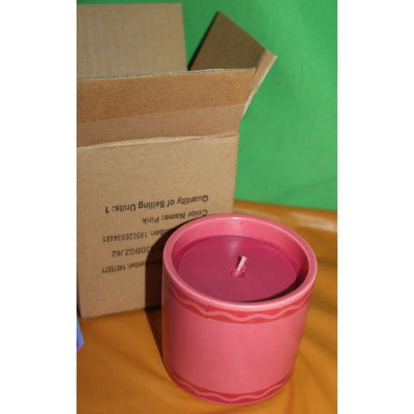 Crayola For Kohl's go With The Flow Sugared Vanilla Scented Candle - Picture 2 of 2